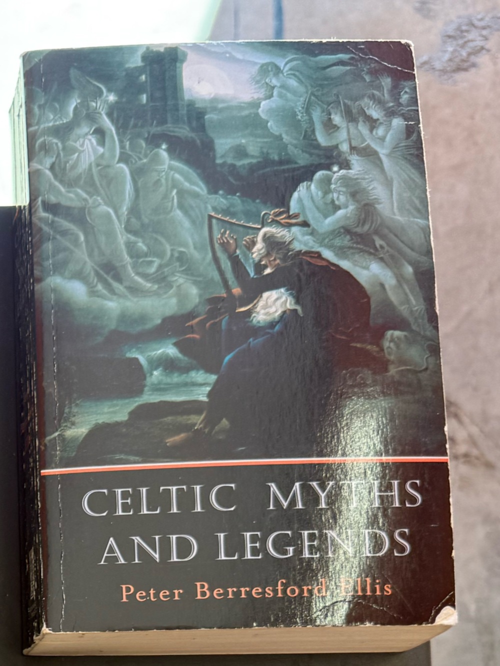 Celtic Myths and Legends Paperback — Rich Dark Green & Black Cover